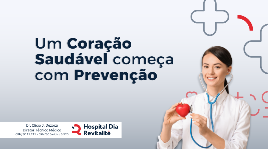 Um coração saudável começa com prevenção